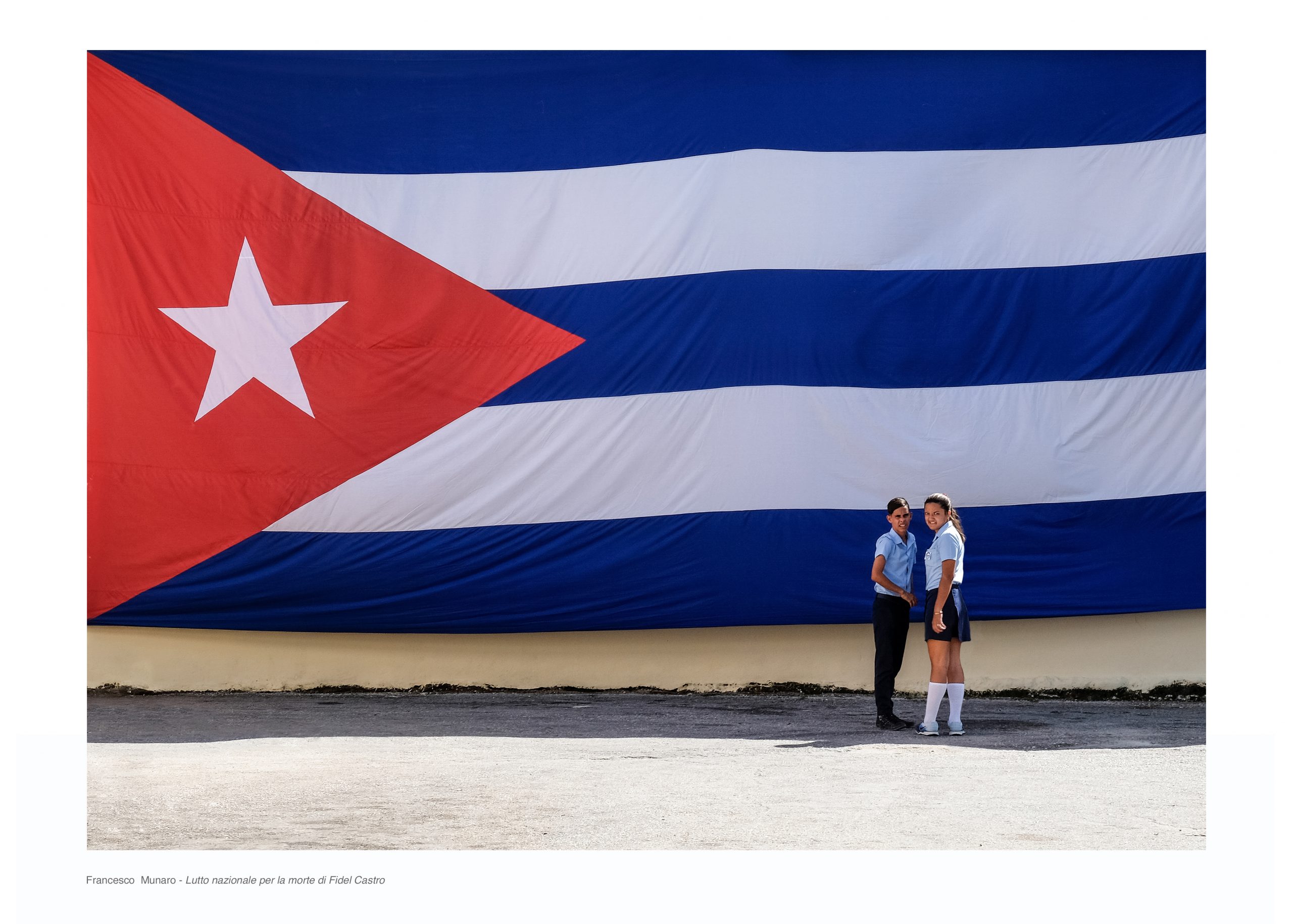 Francesco  Munaro- Lutto nazionale per la morte di Fidel Castro