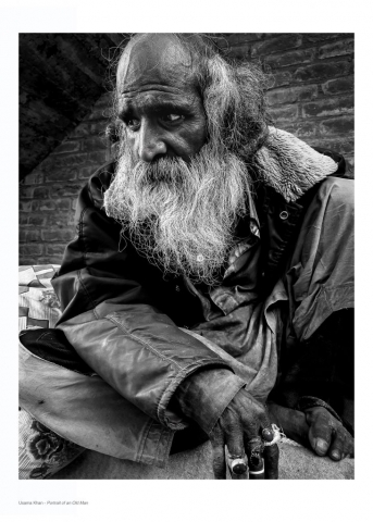 Usama Khan - Portrait of an Old Man